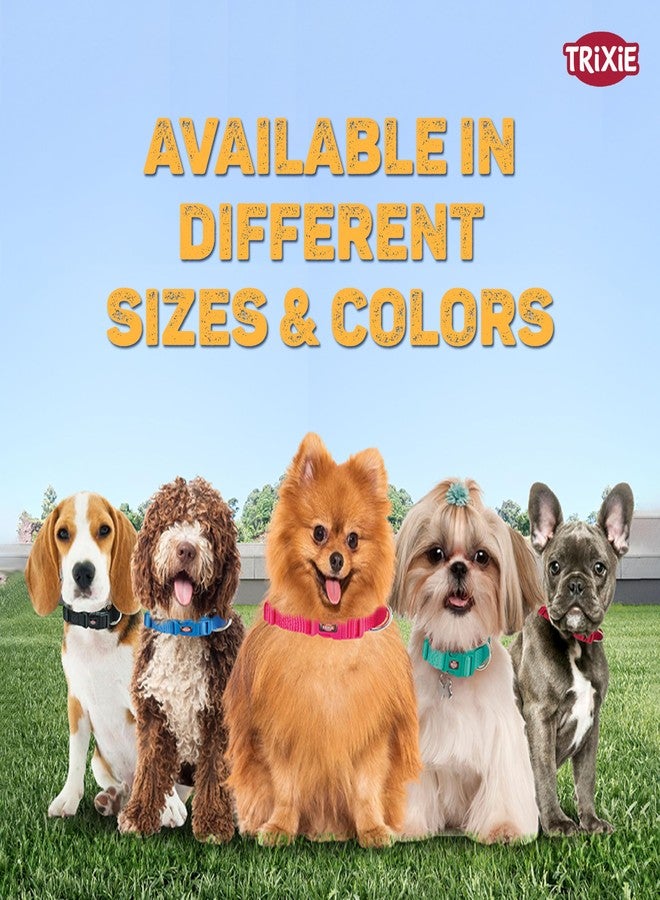 TRIXIE Premium Dog Collar for Pets 10-20kg, S-M Size, 15mm Width, 30-45cm Length (Curry) - Image 4